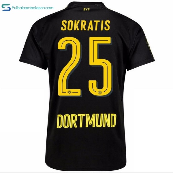 Camiseta Borussia Dortmund 2ª Sokratis 2017/18